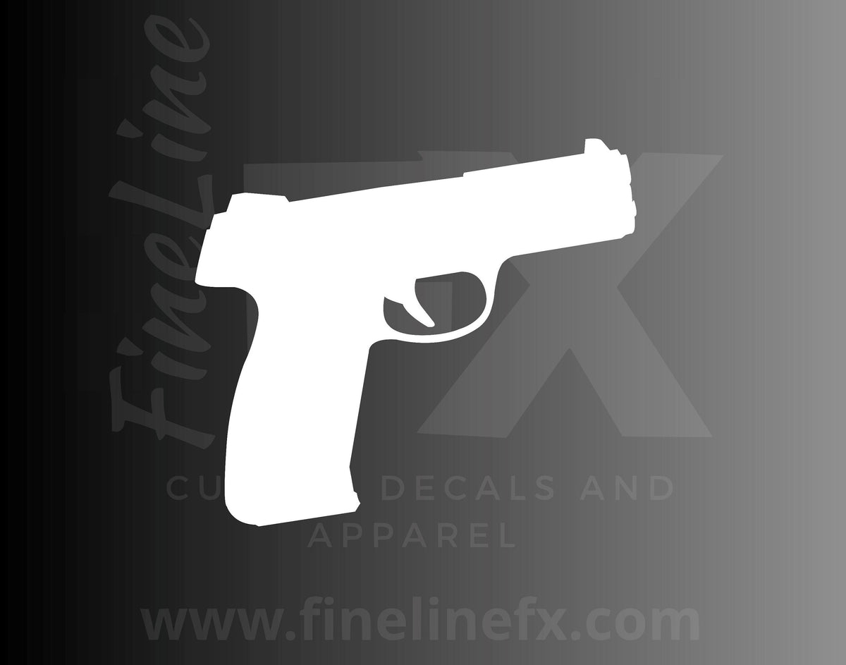 Rifle And Girl Vinyl Decal Sticker – FineLineFX Vinyl Decals & Car