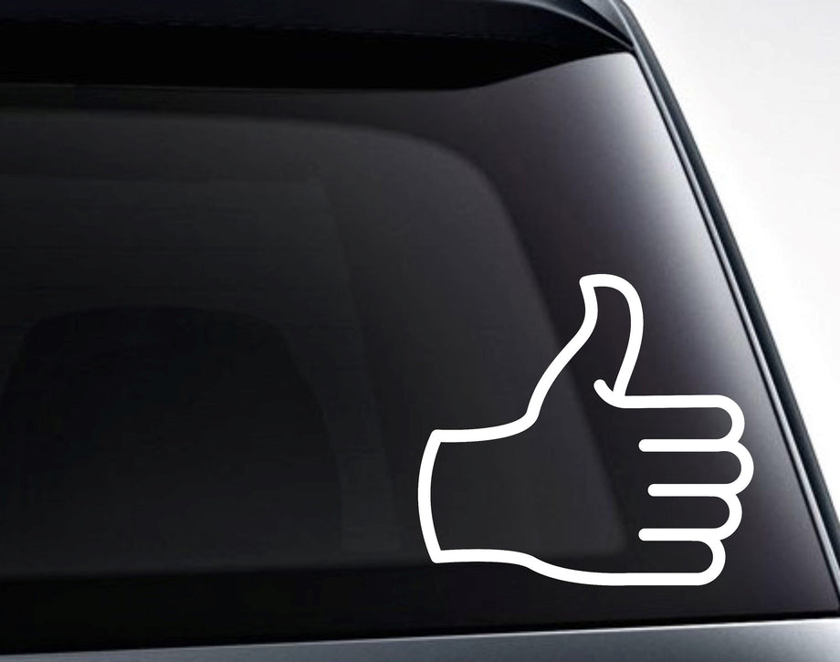 Thumbs Up Hand Sign Vinyl Decal Sticker – FineLineFX Vinyl Decals & Car  Stickers