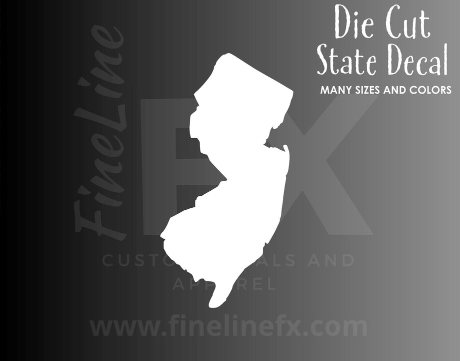 New Jersey Car Stickers and Decals