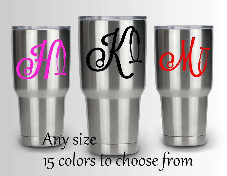 Vinyl Decal for Stainless Steel Tumblers, Car decal, Tumbler